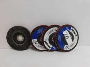 RADNOR 64000658 FLAP DISC STEEL/METAL 5"x7/8" TYPE 27-60 CERAMIC -10Pck - Picture 1 of 5