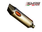 Massmoto Exhaust Silencer Oval Titanium Moto Guzzi Sport 1200 8V 2008-2013