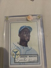 baseball card orestes minoso