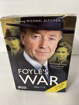 Foyle's War Series DVD Sets 1-5 Acorn Media Starring Michael Kitchen - Image 1 of 4