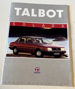 Handelsheft TALBOT Solara (2)* - Ausgabe 15.7.1980 - sehr schöner Zustand. - Bild 1 von 7