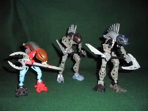 Lego Bionicle Rahkshi Panrahk Lot of 3: Incompletes, As Is. See Pictures - Picture 1 of 12