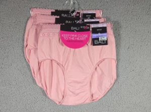 BALI 3er Pack Seamless Panties Damen 6/7 Comfort Revolution Nylon Slips - Pink - Bild 1 von 8