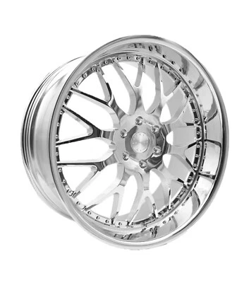 4- Esko Wheels Esko 4.0, 24x9/24x11 Chrome 6x139.7 - Image 1 of 4