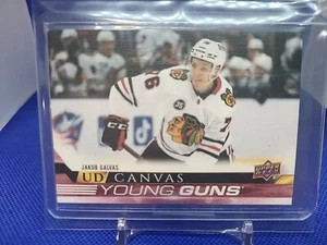 2022-23 Upper Deck Young Guns Canvas Jakub Galvas Chicago Blackhawks - Picture 1 of 1
