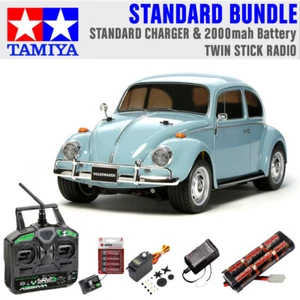 TAMIYA RC 58572 Volkswagen Beetle (M-06) 58572 1:10 Standard Stick Bundle - Picture 1 of 2