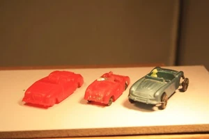 1960s Austin Healey 3000 Roadster 3-Car Set Made in Hong Kong Free Shipping - Picture 1 of 5