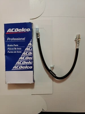 Manguera de freno trasera izquierda AC DELCO# 18J622; GM# 19173585, OEM Foto 1 de 4