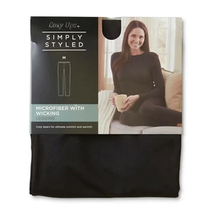 Simply Styled Damen feuchtigkeitsableitende Mikrofaser Leggings, Größe: XL, schwarz - Bild 1 von 1
