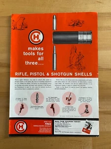 1961 Original Print Ad CH Handloading Equipment Rifle Pistol Shotgun Shells - Picture 1 of 1