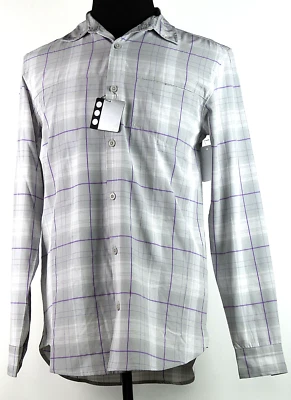 NUEVA NUEVA CON ETIQUETAS Camisa Great Northwest Performance Gris A Cuadros Abotonada L/S Poliéster M Foto 1 de 3
