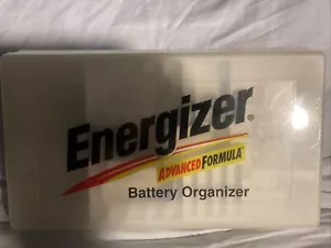 Vintage Energizer Batterie Organizer | Fach & Riegel | Sammlerstück Neu Versiegelt - Bild 1 von 2