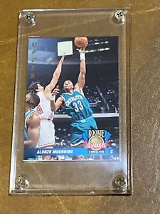 1992/93 Upper Deck Rookie Standouts Alonzo Mourning - Picture 1 of 24