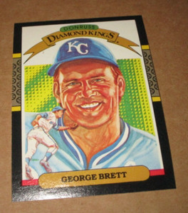 1987 CANADIAN DONRUSS LEAF BASEBALL #15 GEORGE BRETT KANSAS CITY ROYALS