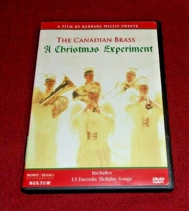 Canadian Brass: A Christmas Experiment DVD includes 13 favorite holiday songs - Picture 1 of 1