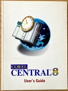 Corel Central 8 User's Guide Benutzerhandbuch - Zdjęcie 1 z 3
