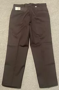 Vintage 80er Jahre Herren 42x32 Dickies 874 braune Arbeitshose Hergestellt in den USA Neu aus altem Lagerbestand - Bild 1 von 8