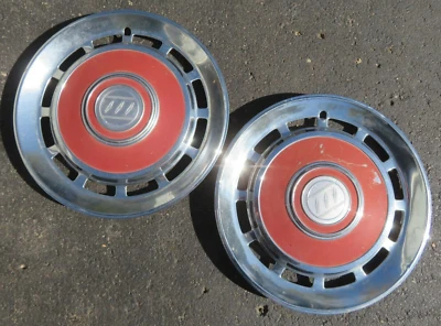 (2) Tapacubos vintage 1976-1982 Ford Granada/Mercury Monarch 14" Maverick OEM Foto 1 de 4