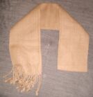 Bolivian 100% Alpaca Wool Scarf 60X10 Imported From Bolivia