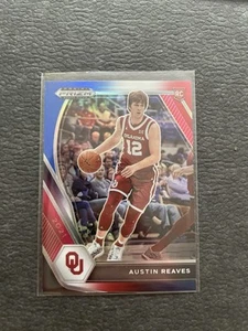 2021 Panini Prizm Draft Picks Austin Reaves RC Red White & Blue Prizm #49 - Bild 1 von 2