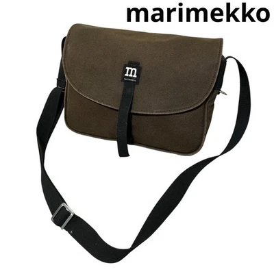 Bolso de Hombro Marimekko Marrón Negro Foto 1 de 4