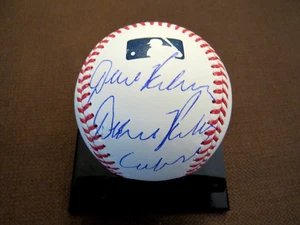 DAVE PARKER COBRA PITT PIRATES REDS A'S HOF 2 X SIGNED AUTO OML BASEBALL PSA/DNA - Picture 1 of 3