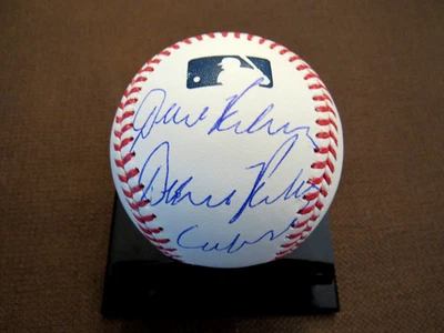 DAVE PARKER COBRA PITT PIRATES REDS A'S HOF 2 X SIGNED AUTO OML BASEBALL PSA/DNA - Image 1 of 3