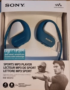 Sony Walkman NW-WS413L Wasserdichte Sportkopfhörer – SWIMMING/Workout - Bild 1 von 4