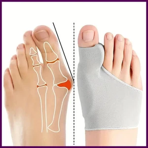 2 Stück = 1 Paar Zehentrenner Hallux Valgus Ballenkorrektor Orthesen Füße Knochen - Bild 1 von 29