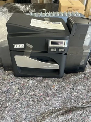 HID Fargo DTC4500E ID Card Printer - With Power Supply (No Ribbon) - Image 1 of 2