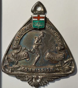 1930's Ontario Boys Championship Sports silver medal Uncirculated Ellis Brothers - Picture 1 of 4