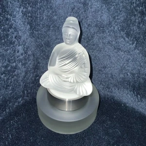 Lalique Factice Limited Edition Bouddha France Signed Original Box 2008 Vintage - Picture 1 of 13