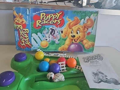 Vintage Puppy Racers Game Parker Brothers 1997 Missing Middle Fence Complete - Image 1 of 4