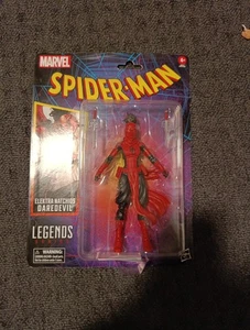Marvel Legends - Spider-Man Retro Collection - Elektra Natchios Daredevil Figure - Picture 1 of 2