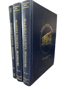 Maries County Missouri Volumes 1-3 A County/Family History Genealogy 1855-1995 - Picture 1 of 3