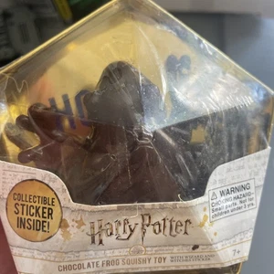 SEALED Harry Potter Chocolate Frog Squishy Toy With Stickers NOBLE COLLECTION - Picture 1 of 3