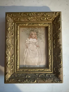 Vintage Portrait Girl Framed  - Picture 1 of 5