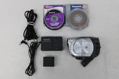 NICE! Panasonic VDR-D100 DVD-R Camcorder Bundle TESTED! FREE SHIP! - Image 1 of 4