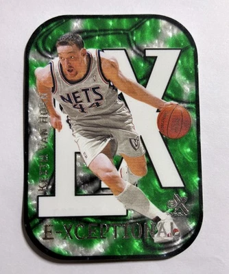 Keith Van Horn 1999 Skybox E-X - E-Xceptional #5 Green #54/500 NJ Nets - Image 1 of 2