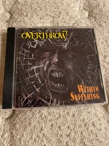 Overthrow Within Suffering CD 1990 Epidemic Records RARE Demolition Hammer - Imagen 1 de 4
