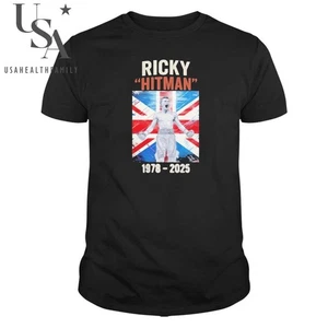 Camisa Ricky Hatton 1978-2025 Ricky Hitman Bandera Británica UB80 - Imagen 1 de 2
