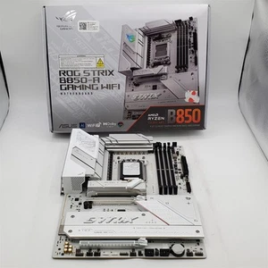 ASUS ROG Strix B850-A Gaming WiFi AMD AM5 ATX Motherboard, DDR5 -NOT WORKING- - Zdjęcie 1 z 7