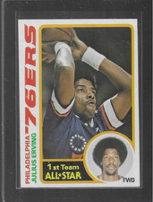 1978-79 TOPPS #130 JULIUS ERVING ALL STAR NICE CARD