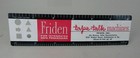 Friden Datenschablone / Lineal für Schreibautomaten etc. um 1965 (64393)