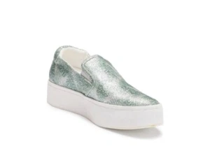 NEW Kenneth Cole Green White Glitter Platform Sneaker NWT 9.5 Fairycore Ethereal - Picture 1 of 15