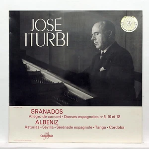 JOSE ITURBI ⸺ GRANADOS & ALBENIZ piano works ⸺ COLUMBIA SAXF 106 orig FR LP EX+ - Picture 1 of 3