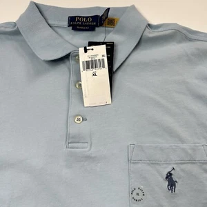 Polo Ralph Lauren Shirt Men’s XL Classic Fit Soft Cotton Short Sleeve Polo Pony - Picture 1 of 5