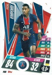Topps Match Attax Champions League 20/21 Nr. PSG9 Presnel Kimpembe - Picture 1 of 1