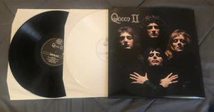 Queen II  - Studio Collection - White and Black Etched- 2LP Vinyl Records - MINT - Picture 1 of 9