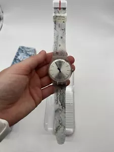 Swatch Uhr New Gent Swiss Topographical Office Dufourspitz AG 2012 Swisstopo - Bild 1 von 12